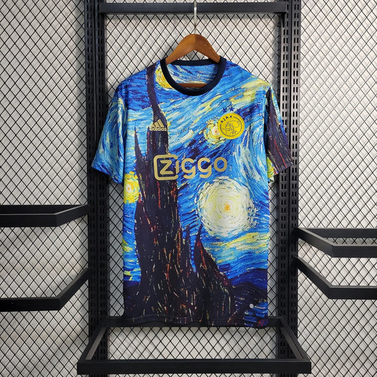 Ajax maillot concept Van Gogh Nuit étoilé